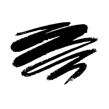 Grunge tükenmez kalem kontur