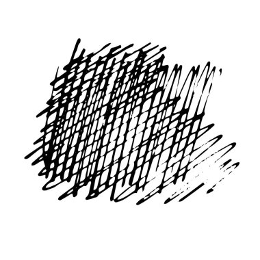 Grunge tükenmez kalem kontur