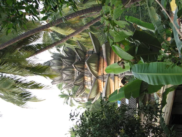 El techo del templo hindú en la selva — Foto de Stock