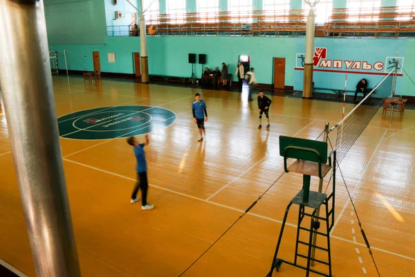 Interior dari aula permainan olahraga — Stok Foto