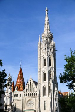 Budapeşte. Fishermans Bastion görünümünü