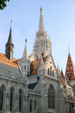 Budapeşte. Fishermans Bastion görünümünü