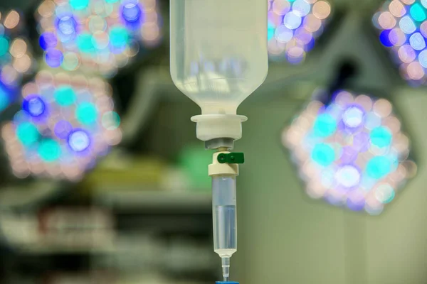 İşlem tiyatro hastane infüzyon plastik şişede Led ışıkları ile