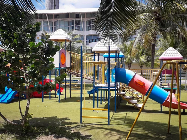 Flat Resort 'ta oyun alanı, Porto de Galinhas, Pernambuco - Stok İmaj