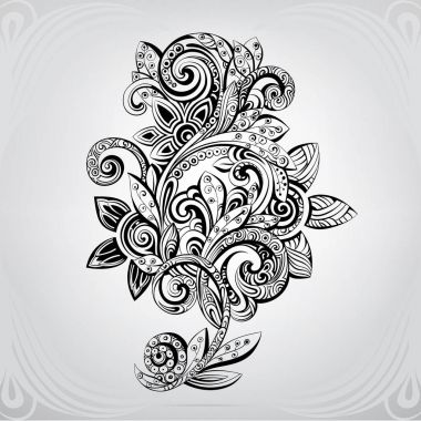 Dekoratif çiçek süs