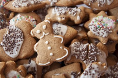 Ev yapımı tatil zencefil ekmek