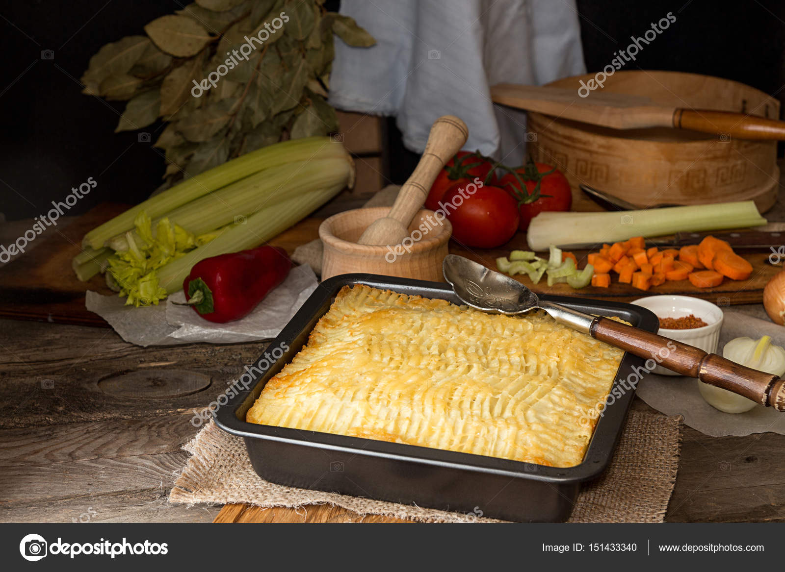 Shepherd S Pie Traditional English Dish Recipe With Minced Beef