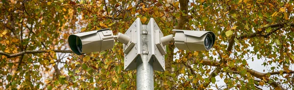 Cctv Kameras Ländlicher Umgebung Vereinigtes Königreich — Stockfoto