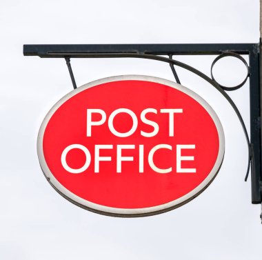 İngiltere 'nin kırsal kesiminde postane imzası