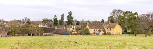 Sopworth Piccolo Villaggio Nel Wiltshire Cotswolds Inghilterra Regno Unito — Foto Stock