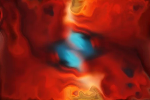 Abstract Vloeiende Achtergrond Met Een Wolk Van Oranje Rode Blauwe — Stockfoto