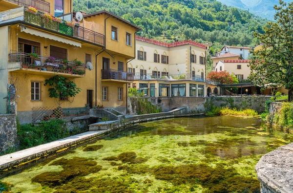 Idyllisk Utsikt Cassone Malcesine Vacker Vid Gardasjön Veneto Provinsen Verona — Stockfoto