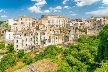 Panoramic sight of Gravina in Puglia on a sunny summer day, province of Bari, Puglia (Apulia), southern Italy.