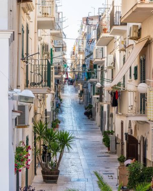 Scenic summer sight in Vieste, Province of Foggia, Puglia (Apulia), Italy.