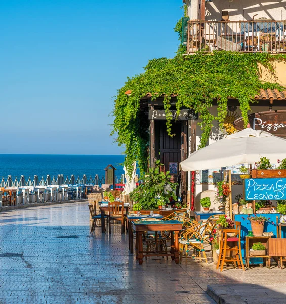 Scenic Summer Sight Vieste Province Foggia Puglia Apulia Italy — Stok fotoğraf