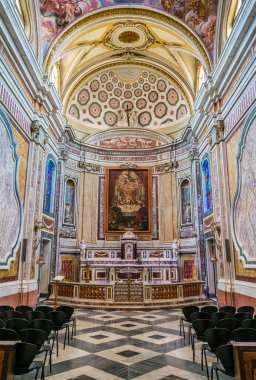 Santissimo Sacramento Chapel in the Basilica of San Martino in Martina Franca, province of Taranto, Apulia, southern Italy.