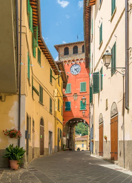 Loro Ciuffenna Tuscany Bölgesi Bölgesindeki Arezzo Eyaletinde Yer Köyde Orta — Stok fotoğraf