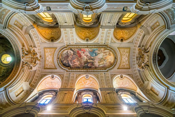 Vue Intérieure Dans Église Santi Quaranta Martiri Trastevere Rome Italie — Photo