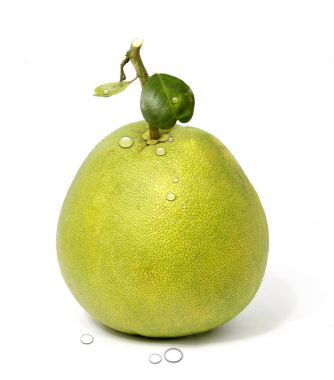 Yeşil pomelo meyve