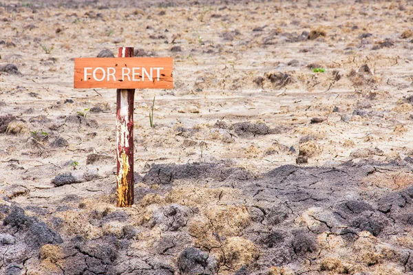 Land for rent — Stock Photo, Image