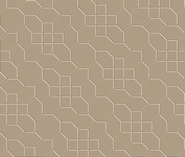 3D kahverengi tuğla yolu desen