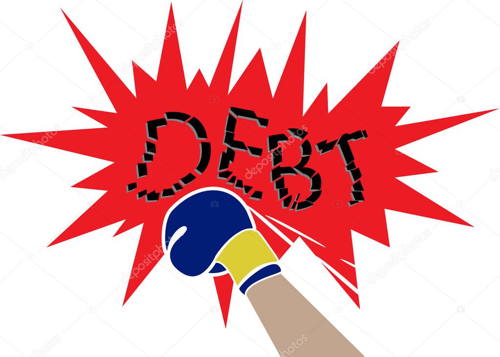 Debt relief concept