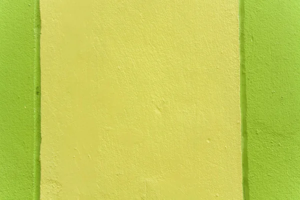 Zelené Světlo Žlutá Barva Cementu Stěny Pozadím — Stock fotografie