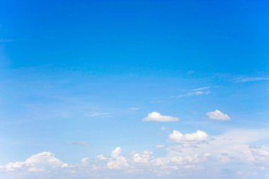 Mavi Gökyüzü ve Bulutlar