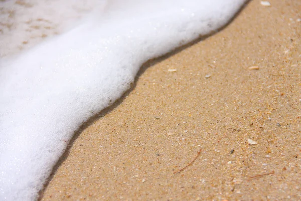 Mořská vlna v beach — Stock fotografie