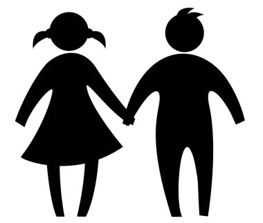 Çocuk gün işareti simgesi