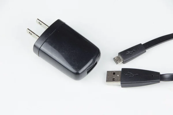 Handy USB-Ladegerät — Stockfoto