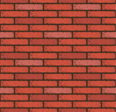 3D tuğla kaldırım, kırmızı yol vektör deseni, kaldırım deseni