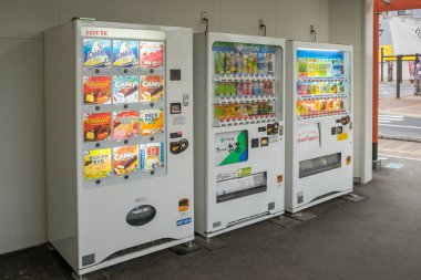  Kawaguchiko istasyonu satış makineleri