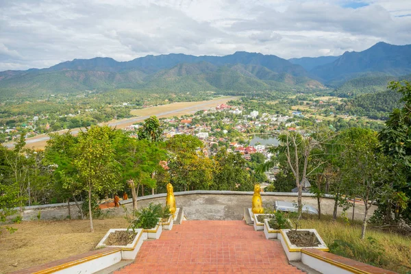 View from Wat Phra That Doi Kong Mu — Stock Photo, Image