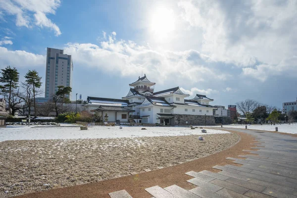 Château Toyama dans la ville de Toyama — Photo