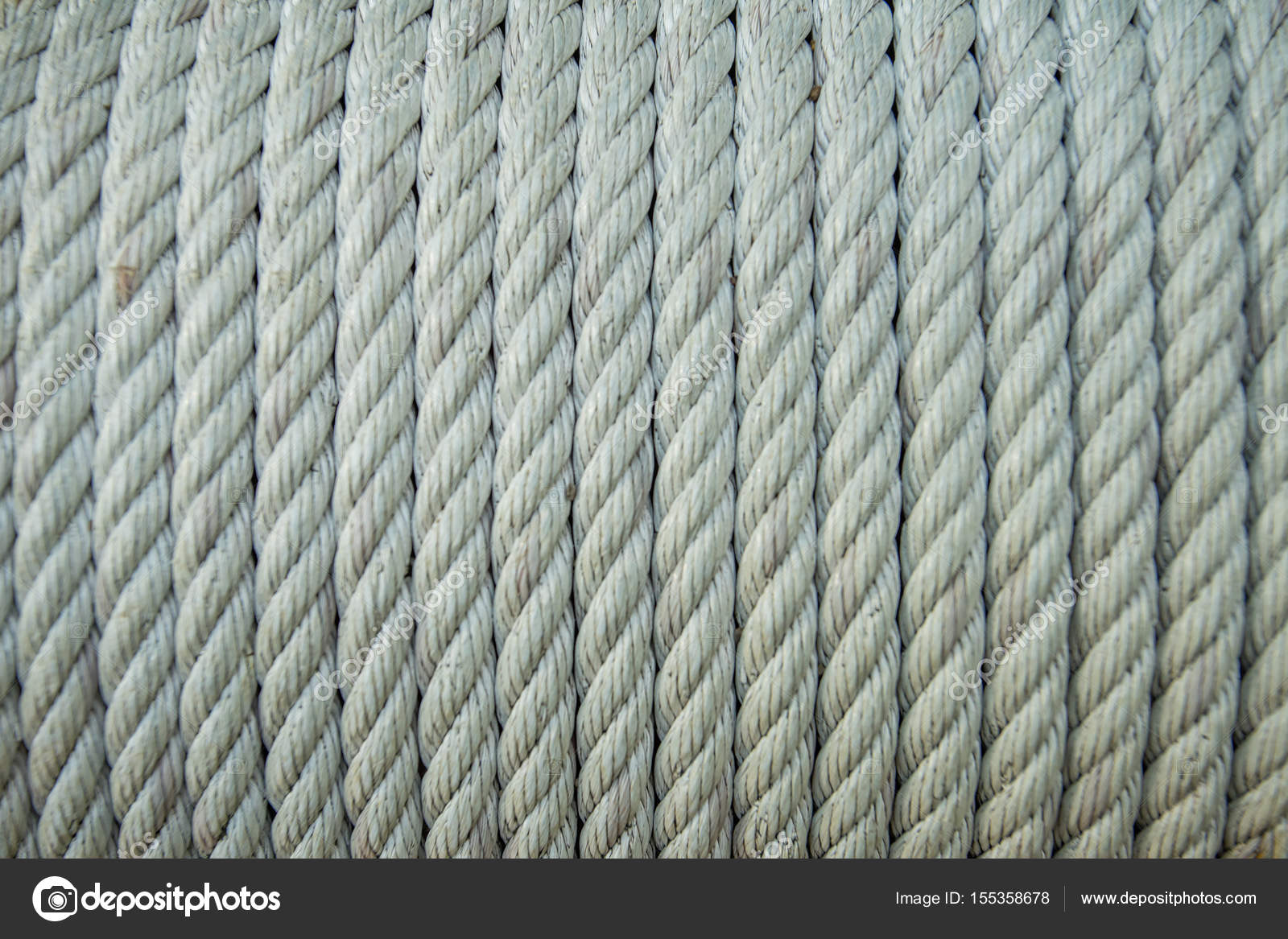Roll of nylon rope for background — Stock Photo © ztudiototo