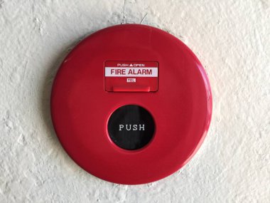 Yangın alarm çimento duvar 