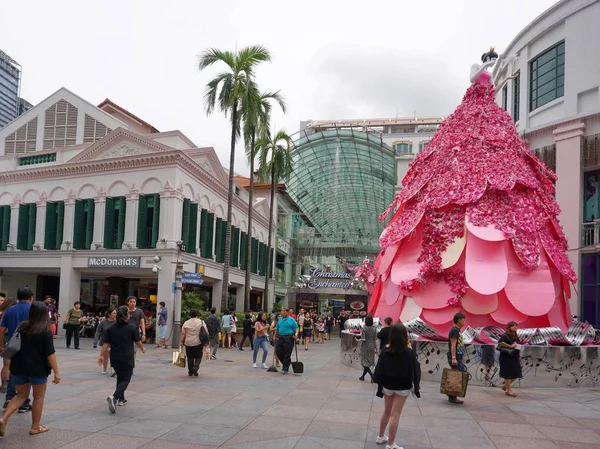 Bugis Singapore Nov 2017 Molte Persone Passeggiano Fanno Shopping Nella — Foto Stock