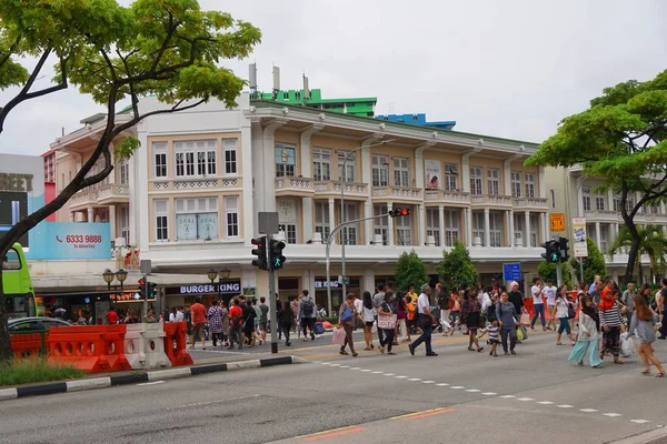 Bugis Singapore Nov 2017 Molte Persone Passeggiano Fanno Shopping Nella — Foto Stock