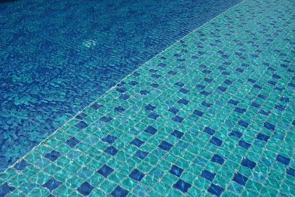 Pavimento Della Piscina Sott Acqua Come Sfondo — Foto Stock