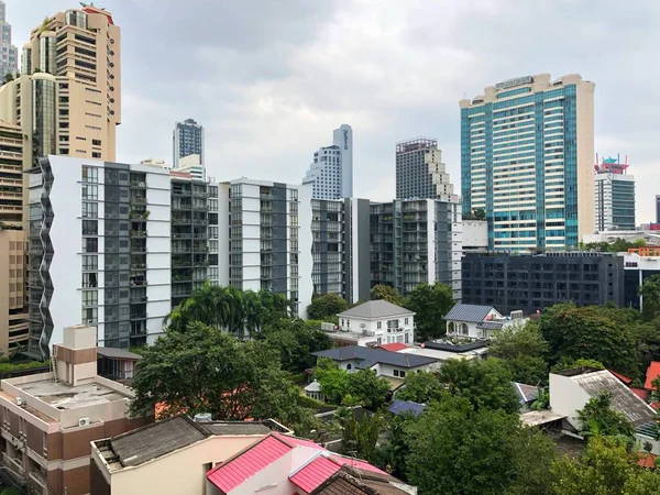Bangkok Thailand Dic 2017 Veduta Dell Appartamento Dell Edificio Uffici — Foto Stock