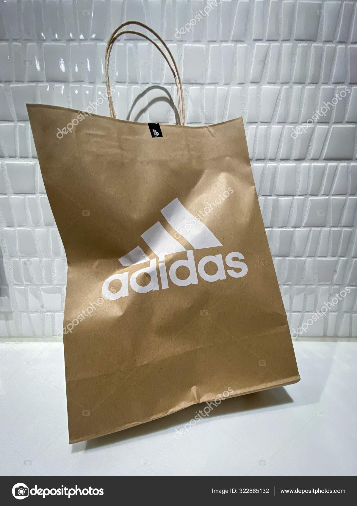 adidas paper bag