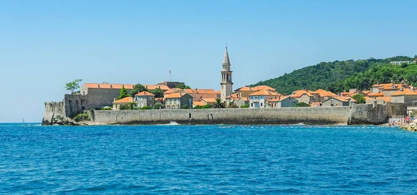 Panorana del casco antiguo de Budva — Foto de Stock