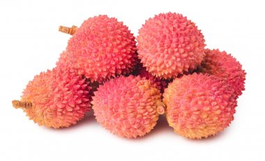 Lychees meyve izole