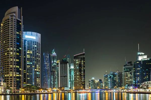 Night city Dubai — Stock Photo, Image