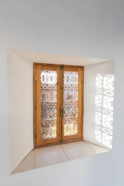 Fes Marruecos Diciembre 2019 Patio Interior Del Edificio Para Alojamiento —  Fotos de Stock