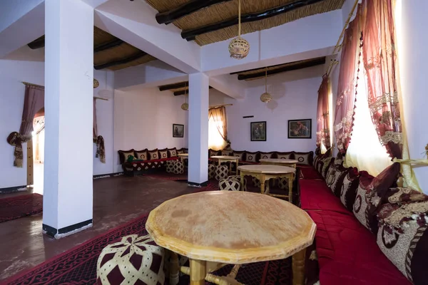 Fes Marokkó December 2019 Interior Courtyard Building Accommodation Fez Marokkó — Stock Fotó