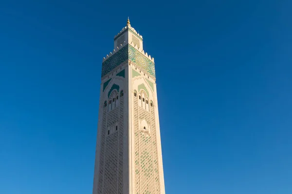 Hassan Mosque Mosque Casablanca Morocco Largest Mosque Africa 3Rd Largest — Stock Photo, Image