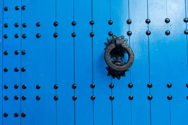 Chefchaouen Morocco December 2019 Traditional Typical Moroccan Architectural Details Africa — Stock Photo, Image