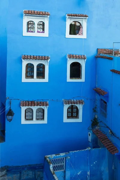 Chefchaouen Morocco Dezembro 2019 Detalhes Arquitetônicos Marroquinos Tradicionais Típicos África — Fotografia de Stock